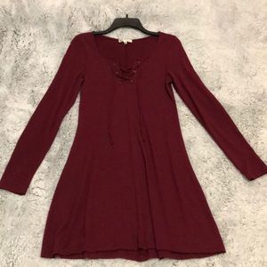 Maroon dress